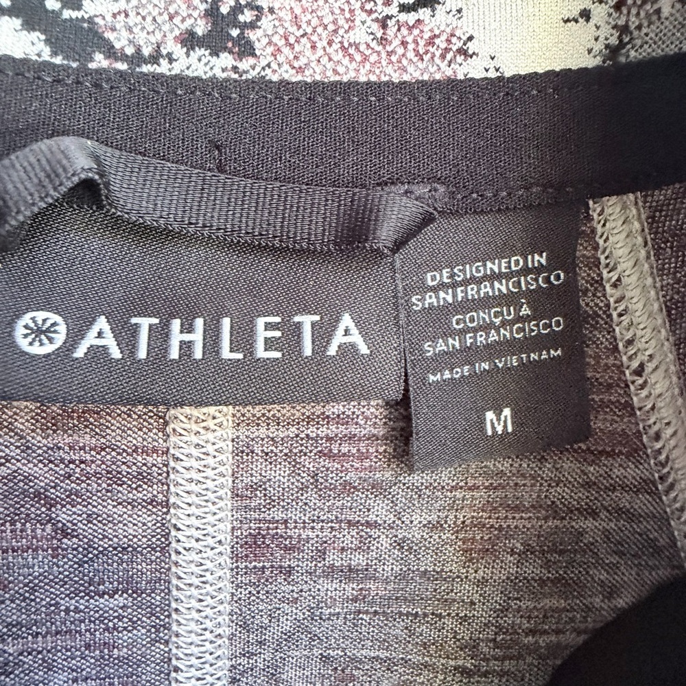 Athleta Salutation Full Zip Athletic Jacket - image 2